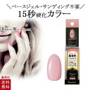 ポリジェリカ エスペシャリー ベースinカラー ライラックピンク 5g ジェルネイル ピンク カラージェル UV LED 対応 15秒 硬化 サンディング不要
