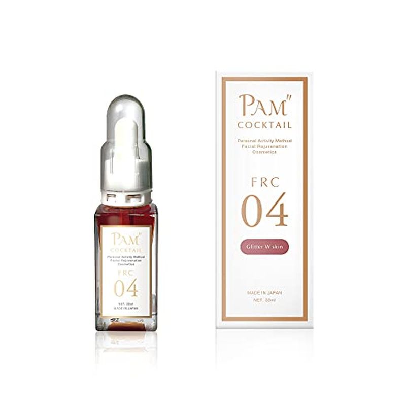 PAM パムトゥカクテイル 04 グリッターWスキン 30ml 透明肌 美白ケア オーガニック 化粧水 エイジング化粧品