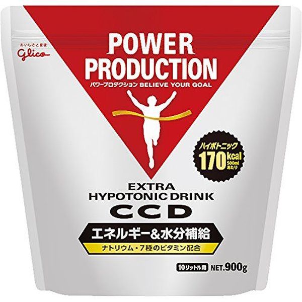 グリコ パワープロダクション エキストラハイポトニックドリンクCCD 大袋 900g 10L用 スポーツドリンク 粉末 日本製 柑橘系 熱中症対策 水分補給 低...