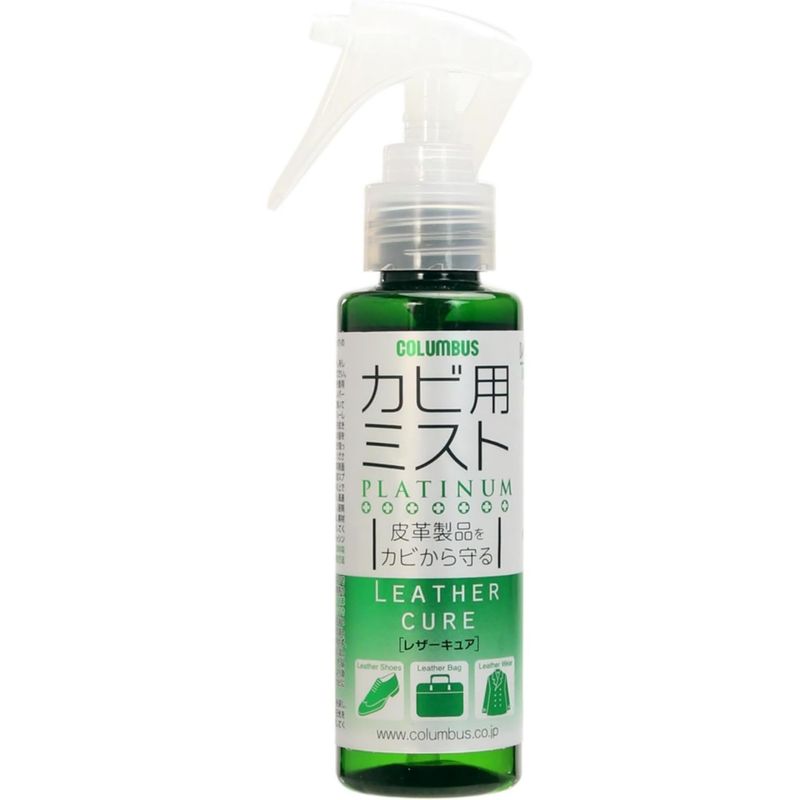 Columbus Platinum Mist Leather Mold Prevention: For leather shoes, bags, wallets, jackets, and suede. Removes and prevents mold growth.