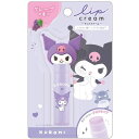 クロミ リップクリーム マスコット付き サンリオ キャラクター 保湿 うるつや 携帯用 かわいい キッズ