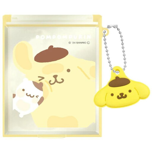 ポムポムプリン マスコット付き ミラー Mサイズ スタンドミラー 卓上ミラー 鏡 キャラクター かわいい 化粧直し ポムポムプリン マスコット付き ミラー Mサイズ スタンドミラー 卓上ミラー 鏡 キャラクター かわいい 化粧直し