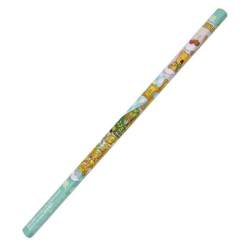 【メーカー・ブランド名】funbox【JAN】4991863297811【商品説明】コアラのマーチの2B芯鉛筆です。頭付け三角。硬度：2B本体サイズ：178×7.5mm仕様特徴：頭付け、三角色：黒【広告文責】株式会社コネクトゲート TEL:06-6599-8021