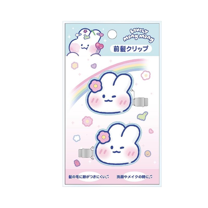 funbox Lovely MongMong クリップ 前髪クリップ フラワー 25000401