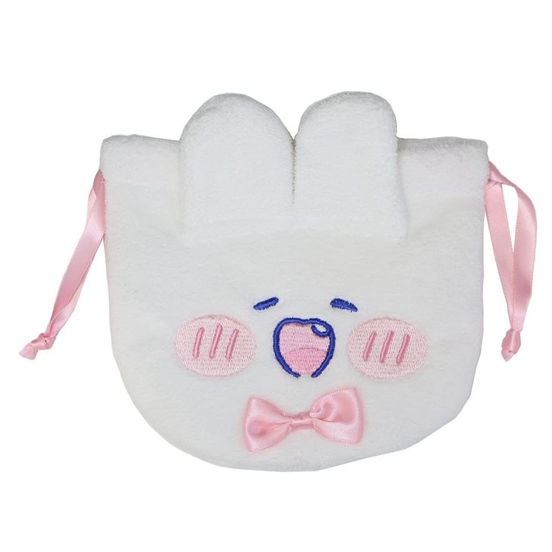 funbox Lovely MongMong 巾着 ぬいぐるみ巾着 にっこり 25000501