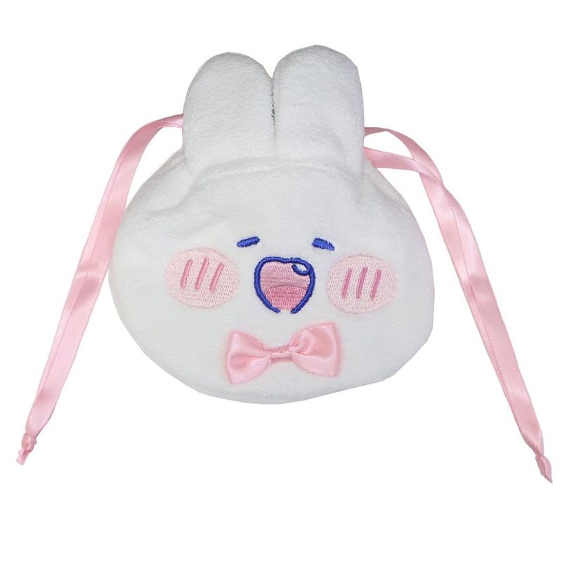 funbox Lovely MongMong 巾着 ぬいぐるみ巾着 にっこり 25000501