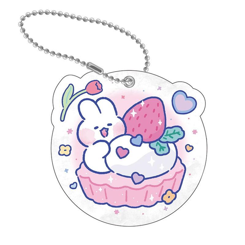funbox Lovely MongMong ミラー アクリルミラーキーチェーン ケーキ 25001101