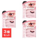 【3個セット】 スリーディーアイズ アイラッシュ つけまつげ 01-U エアリーアクセント 3ペア入り 下まつげ用 全体用 透明ベース 3Dマツエク製法