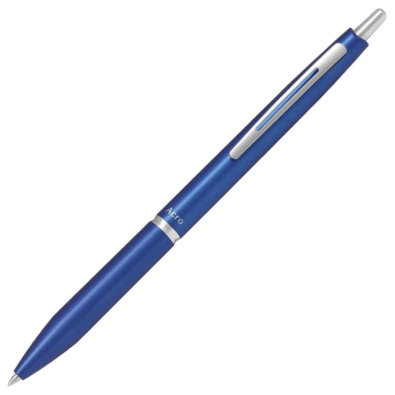 【メーカー・ブランド名】パイロット【JAN】4902505583858【個装サイズ】8.8×27.1×2.4cm【重量】40【商品説明】パイロット "アクロ1000" は、ノックタイプのオイルベースのボールペンで、低粘度油性インク「アクロインク」を使用し、滑らかな書き心地と滑らかな書き心地が特徴です。パイロットのアクロボールペンのユニークな低粘度ハイブリッドインクは、ゲルインクの鮮やかさと従来のボールペンインクの速乾性と耐水性を備えています。書いたり描いたりするたびに、鮮やかで長持ちする線が作れます。インクと潤滑剤のブレンドにより、ペン先のボールが滑らかに回転し、滑らず、滑らず、書き心地が楽しめます。マットペイント仕上げ「アクロ1000」は、ビジネスシーンやフォーマルシーンで使える高品質デザイン。シャフト直径 9.8mm のスリムボディにもかかわらず、グリップ部分の形状は先細で金属が使用されているので、前方に重心があるので、握りやすく安定した書き心地です。クリップなどの金属パーツの色はシルバーで、デザインのアクセントになります。商品名：パイロット ボールペン アクロ1000 0.7mm メタリックブルー BAC1SFMLなめらかな筆記が特長の「アクロインキ」を採用したスリムタイプの油性ボールペンボディの先端が太く、握りやすい形状。重心が前方にあり、安定した筆記を実現します。【インキ色】黒　【軸色】メタリックブルー【サイズ】最大径 9.8mm　全長 143mm【ボール径】0.7mm【広告文責】株式会社コネクトゲート TEL:06-6599-8021