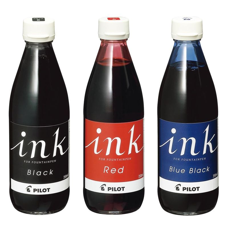 PILOT インク 一般書記用インク 大容量 ブラック INK350B パイロット