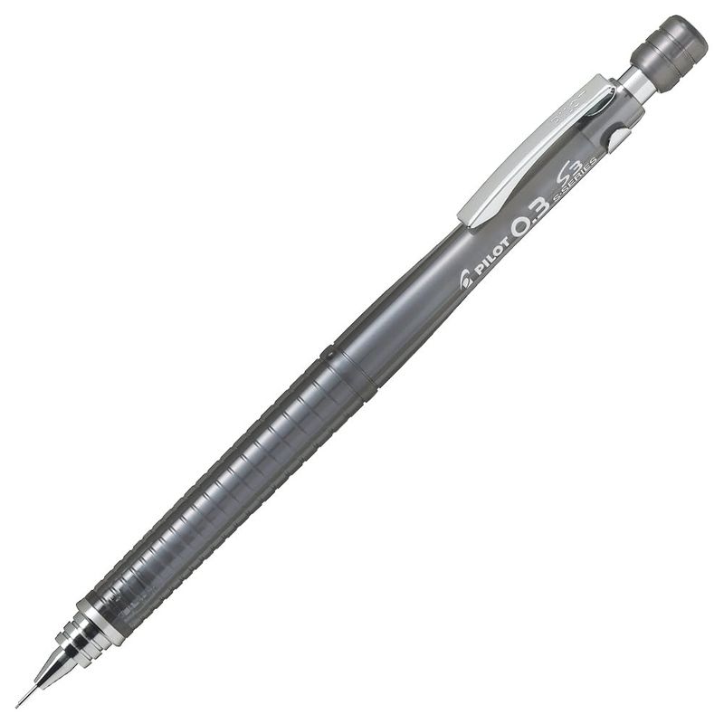【メーカー・ブランド名】パイロット【JAN】4902505226359【個装サイズ】6.9×15×0.5cm【重量】10【商品説明】PILOT シャープペンシル シャープ エススリー 03 TB 透明ブラック HPS30RTB3【特徴】【広告文責】株式会社コネクトゲート TEL:06-6599-8021