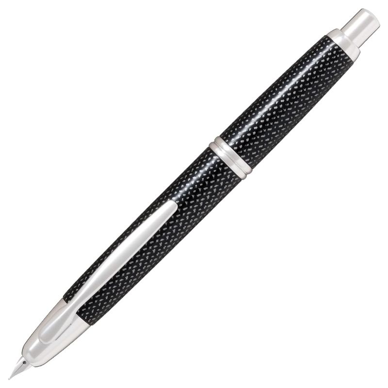 PILOT 万年筆 マンネンヒツ キャップレス カスリ クロ M カスリブラック FCN2MRKBM