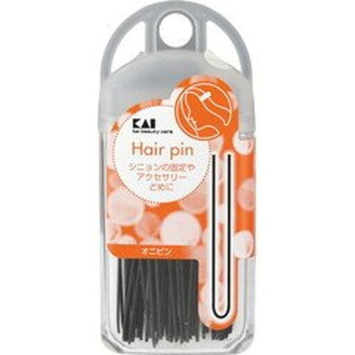 貝印 HL0107 オニピン 20個入 ヘアピン ヘアアレンジ まとめ髪 シニヨン 固定 アクセサリー 貝印 HL0107 オニピン 20個入 ヘアピン ヘアアレンジ まとめ髪 シニヨン 固定 アクセサリー