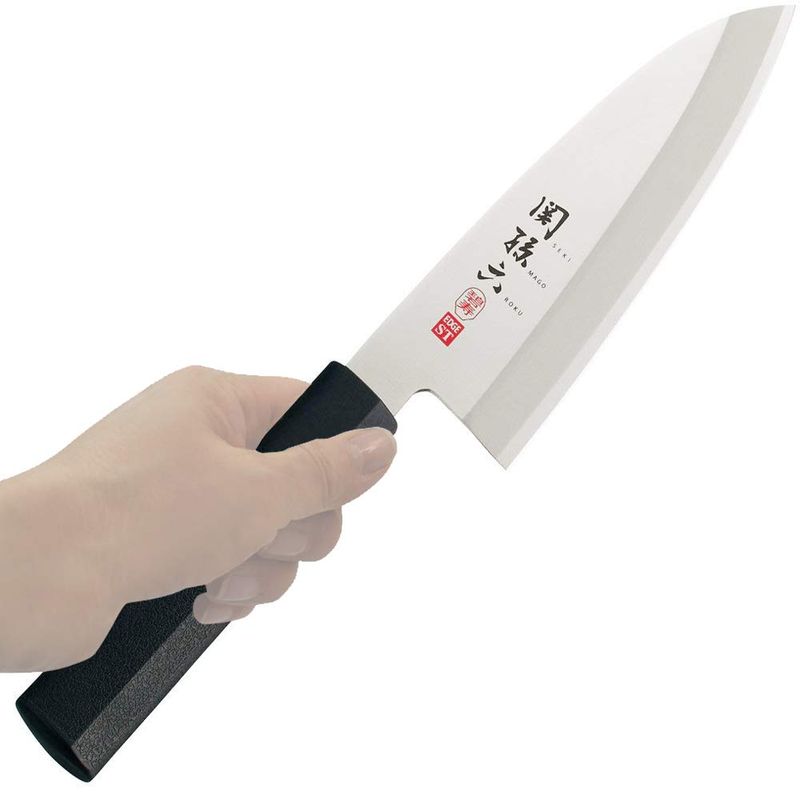 Seki High-Carbon Steel 150mm Deba (Fish Cleaver) | Japanese Kitchen Knife – view 3
