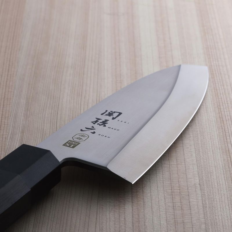 Seki High-Carbon Steel 165mm Deba (Fish Cleaver) | Japanese Kitchen Knife – view 3