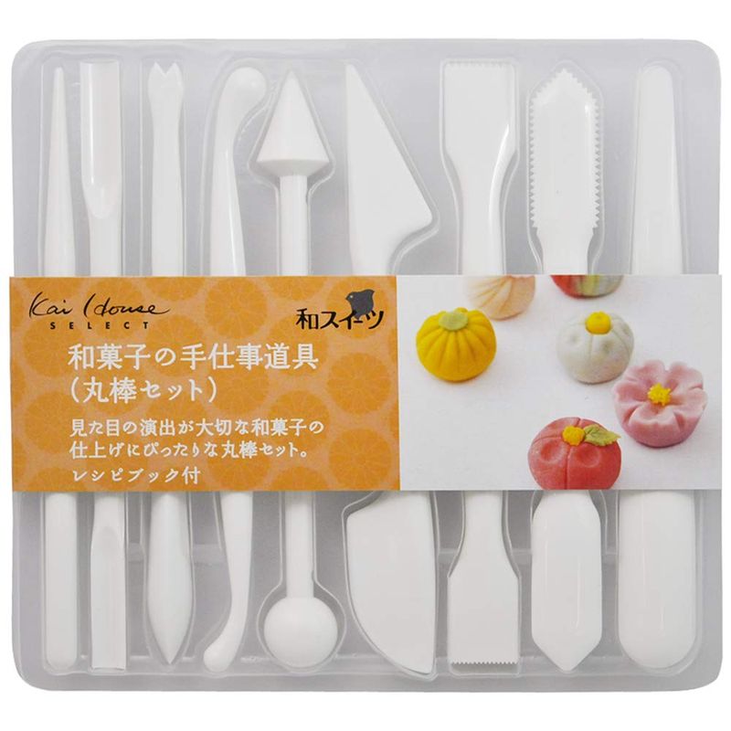 Rakuten - Kai House SELECT 和菓子の手仕事道具 丸棒セット DL-7510