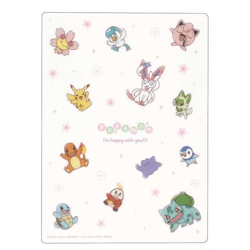カミオジャパン ポケットモンスター 下敷き サクラチラシ したじき 下じき 063685