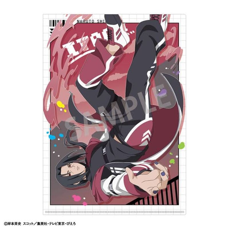 NARUTO-ナルト- 疾風伝 A4シングルクリアファイル うちはイタチ/パルクール
