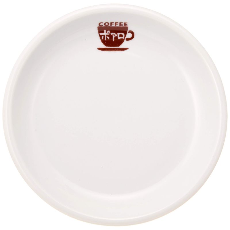 名探偵コナン 喫茶ポアロ プレート 皿 直径14cm 白 024175