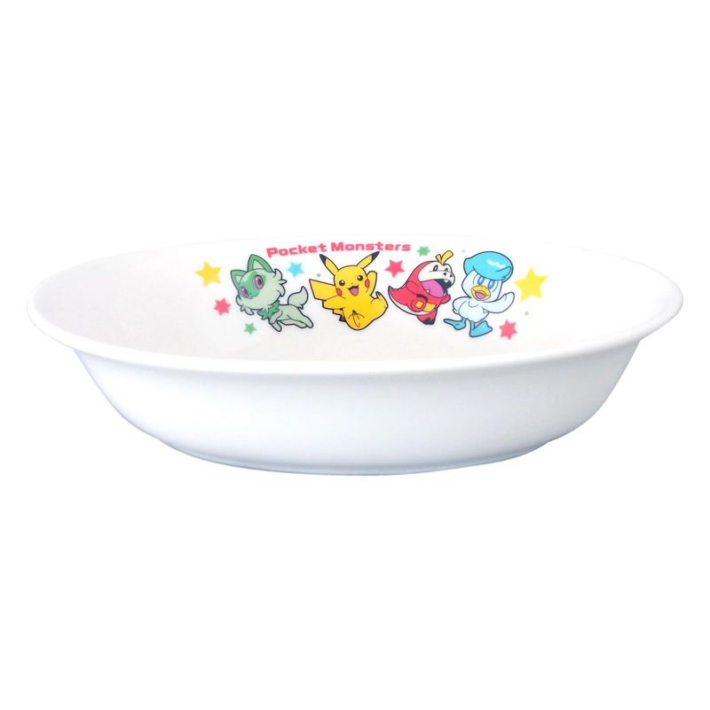 金正陶器(Kaneshotouki) ポケットモンスター 皿 カレー皿 子供用食器 食洗機対応 電子レンジ対応 食器 グッズ 18cm 日本製 144143