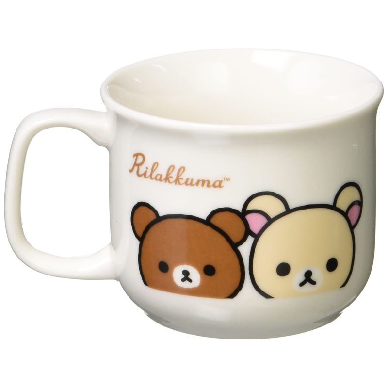 リラックマ ハッピーライフ マグカップ 7.5cm 子供用 食器 白 362102