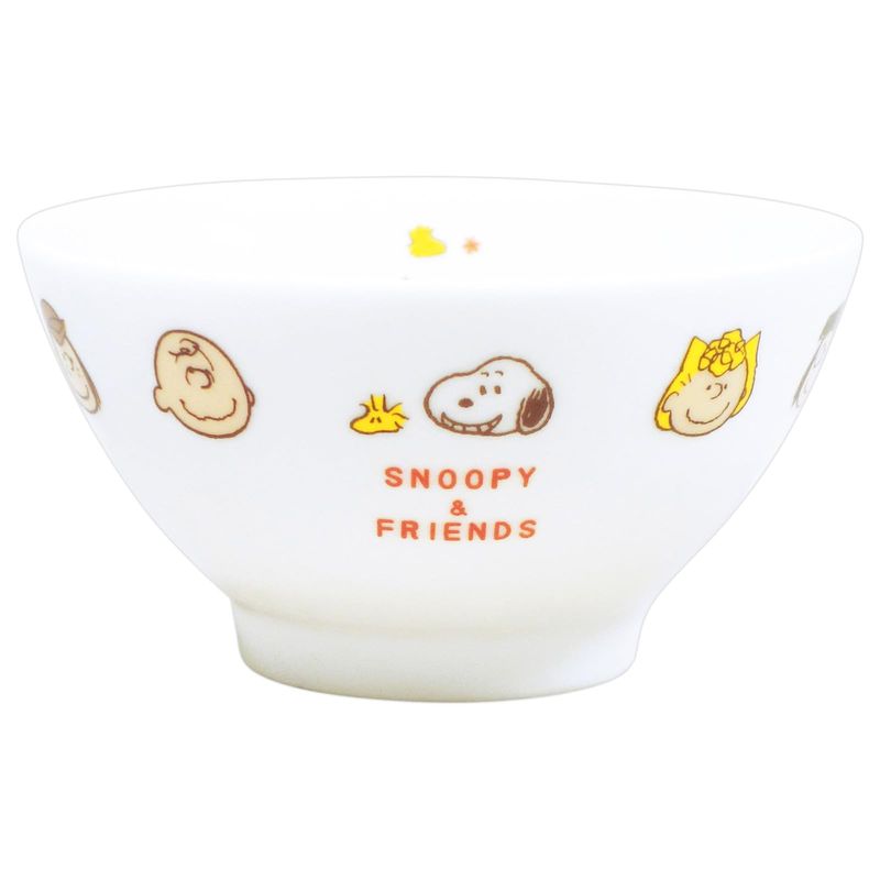 PEANUTS (ピーナッツ) スヌーピー お茶碗 11.5cm 電子レンジ 食洗機対応 食器 グッズ 日本製 620101