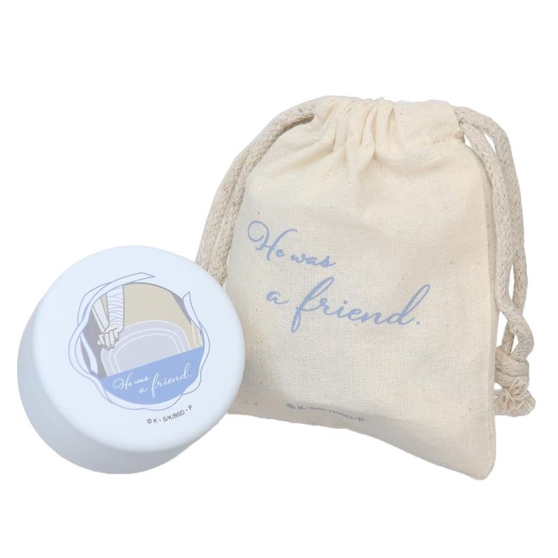 マリモクラフト Marimocraft マリモクラフト ミニ缶&巾着 太宰治 アニモチ 文豪ストレイドッグス ミニ缶 φ60 H45mm 巾着 W105 H130mm BUN-184