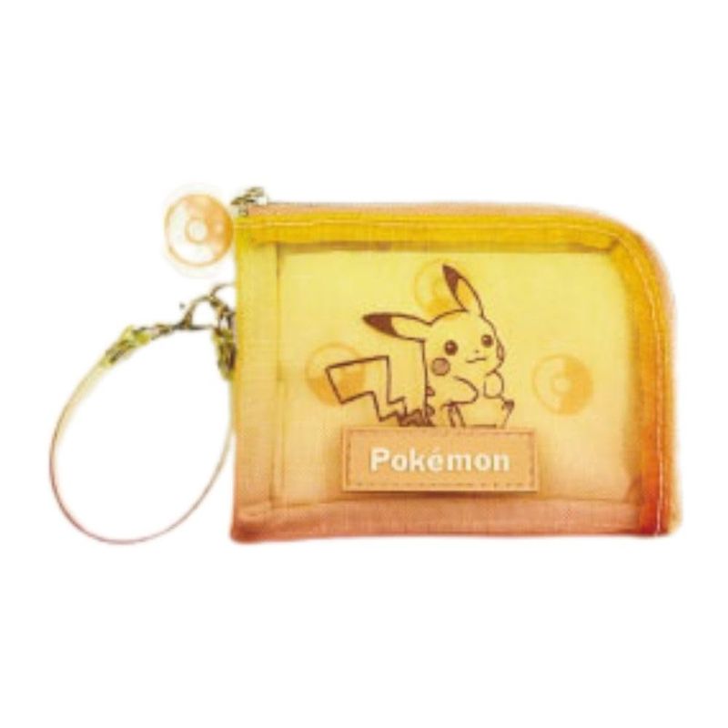 マリモクラフト Marimocraft マリモクラフト Pokmon ポケモン グラデーションメッシュシリーズ メッシュデイリーパスケース グラデ オレンジ 約W115 H85 D15mm PKM-896