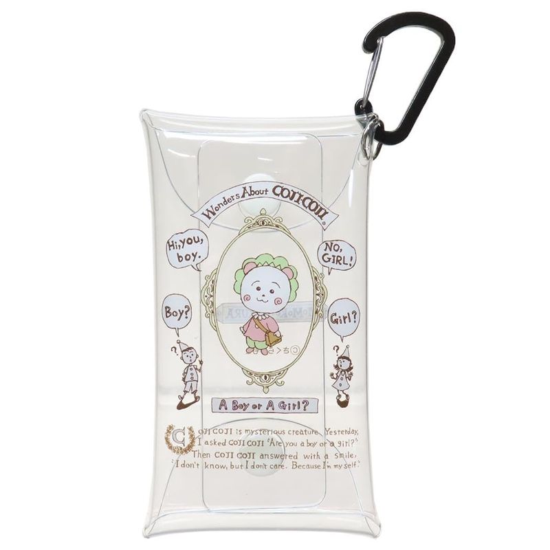 マリモクラフト Marimocraft マリモクラフト コジコジ ニュークラシックシリーズ クリアマルチケースS ABOYORAGIRL 約W60 H110 D20mm COJ-064