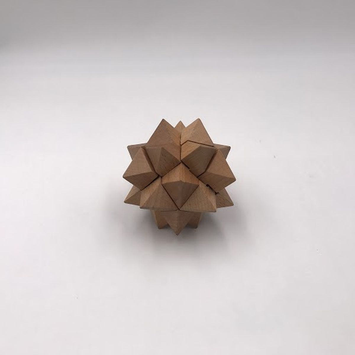 KOMAMONO コマモノ 木製立体パズル KUMUZ ダイヤモンドスター?立体パズル 木製パズル 知育玩具 木のおもちゃ