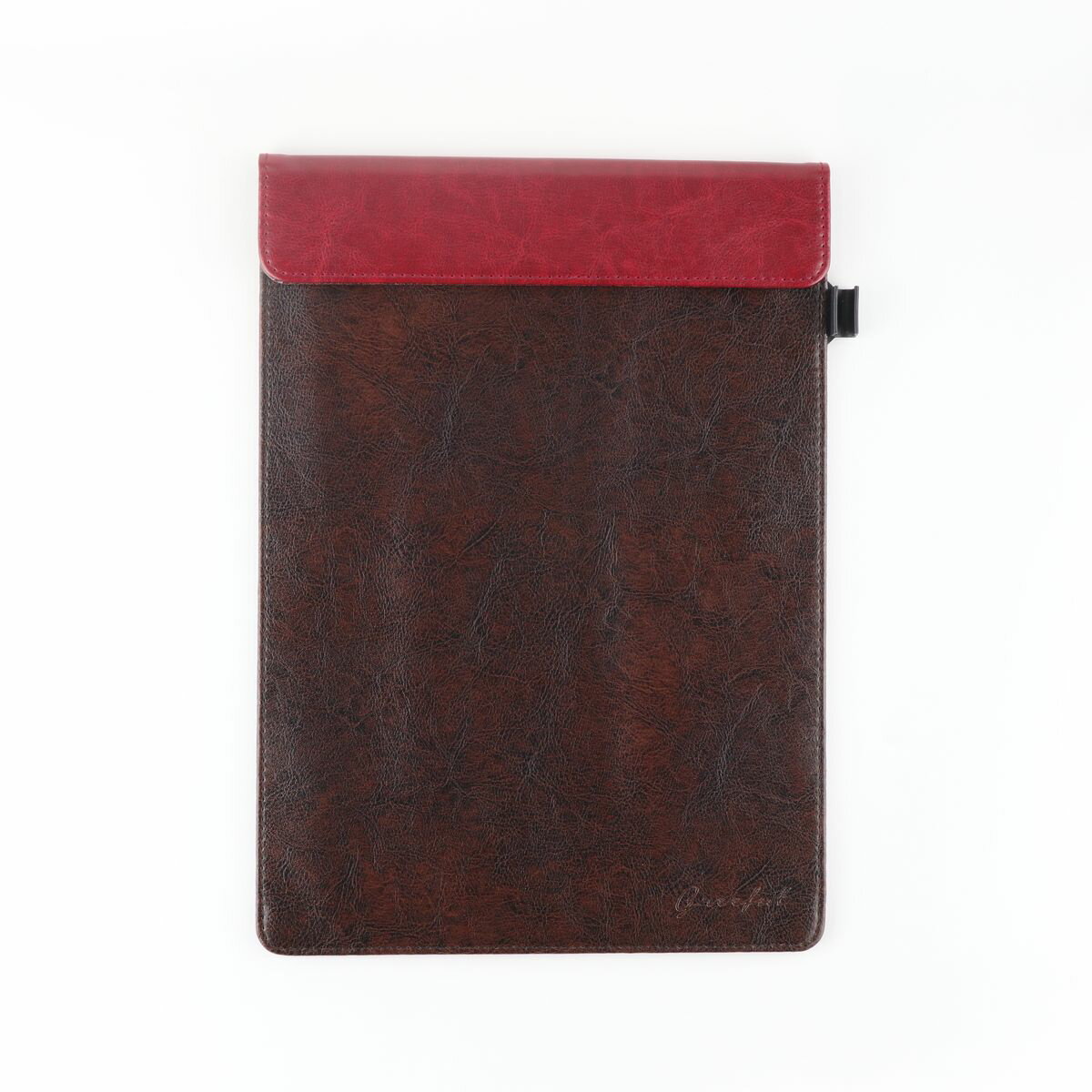 Greeful グリーフル クリップボードM ワイン×ブラウン A4 クリップボード バインダー ファイル バインダー