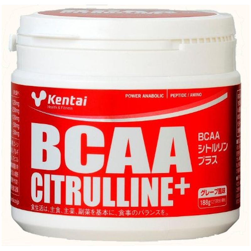 Kentai ケンタイ BCAA シトルリンプラス グレープ風味 188g アミノ酸 BCAA