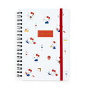 5月中旬入荷予定 サンリオ SANRIO B6リングノート ハローキティ キティちゃん hello kitty 18.2×13.5×1.5cm キャラクター 0...