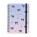 5月中旬入荷予定 サンリオ SANRIO B6リングノート クロミ クロミちゃん kuromi 18.2×13.5×1.5cm キャラクター 092126