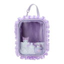 サンリオ SANRIO サンリオ クロミ ぬいぐるみポーチエンジョイアイドル ベビー クロミちゃん kuromi 15.5×12×9cm キャラクター SANR...