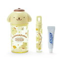 ポムポムプリン プリン ハブラシ&コップセット 携帯歯ブラシ 歯ブラシ...(4)