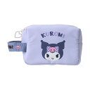 KUROMI クロミ ポーチNL ポーチ 367346 小物入れ 収納 ハート ファスナー ポリエステル 新生活 身の回り品 持ち手付き オープンポケット