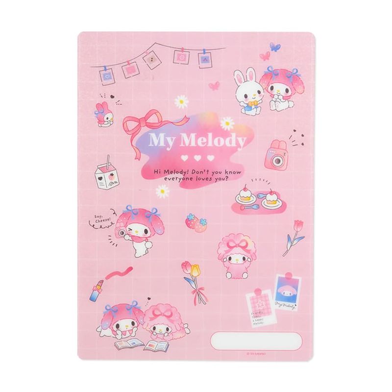 サンリオ SANRIO サンリオ 下敷き マイメロディ マイメロちゃん my melody 18×0.1×25cm キッズ学習文具 キャラクター 484903 ...