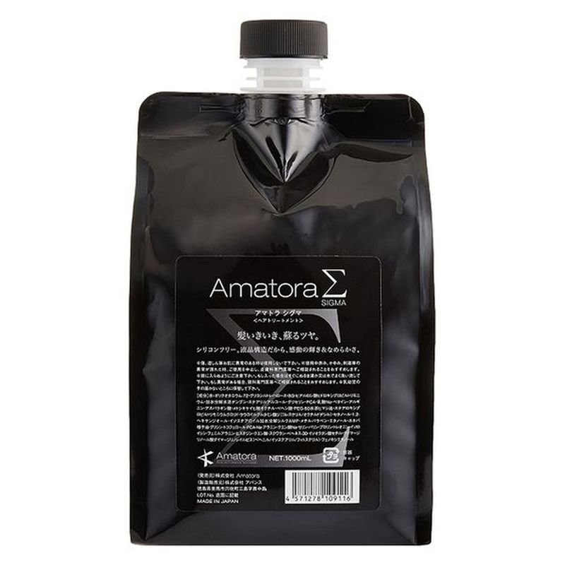 樂天商城 - アマトラ シグマ ヘアトリートメント レフィル 1000ml プレ処理 アフター処理 洗い流さないトリートメント 美容室専売 サロン専売品