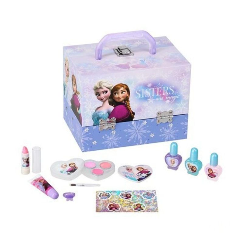美容コスメ雑貨 CONNECTのディズニー アナと雪の女王 バニティメイクボックス キッズコスメ｜アングル2