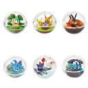 【6個入り BOXセット】 リーメント ポケットモンスターテラリウムコレクション14 1BOX 約H100×W70×D70mm PVC、ABS、アクリル製
