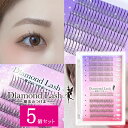 【5個セット】 ダイヤモンドラッシュ Diamond Lash つけまつげ アイラッシュ 上まつげ用 ワンホンラッシュシリーズ no.902 部分つけまつげ 部分用つけまつげ まつ毛エクステ ゴージャス