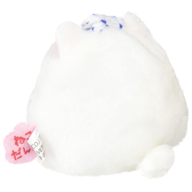 三英貿易 Sanei Boeki オリジナル ぬいぐるみ ねこだんご 温泉ねこだんご W7 5 D6 ...