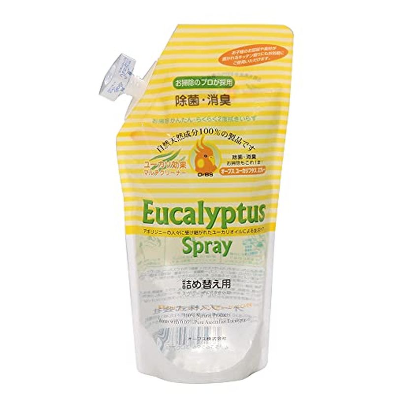 【6個セット】 OrBSユーカリプタススプレー 600ml 除菌 消臭 お掃除できる マルチスプレー
