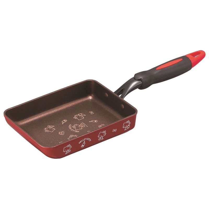 スケーター skater IH ガス火対応 ダイヤモンドコーティング エッグパン 13 18cm ハローキティ サンリオ AEEP3