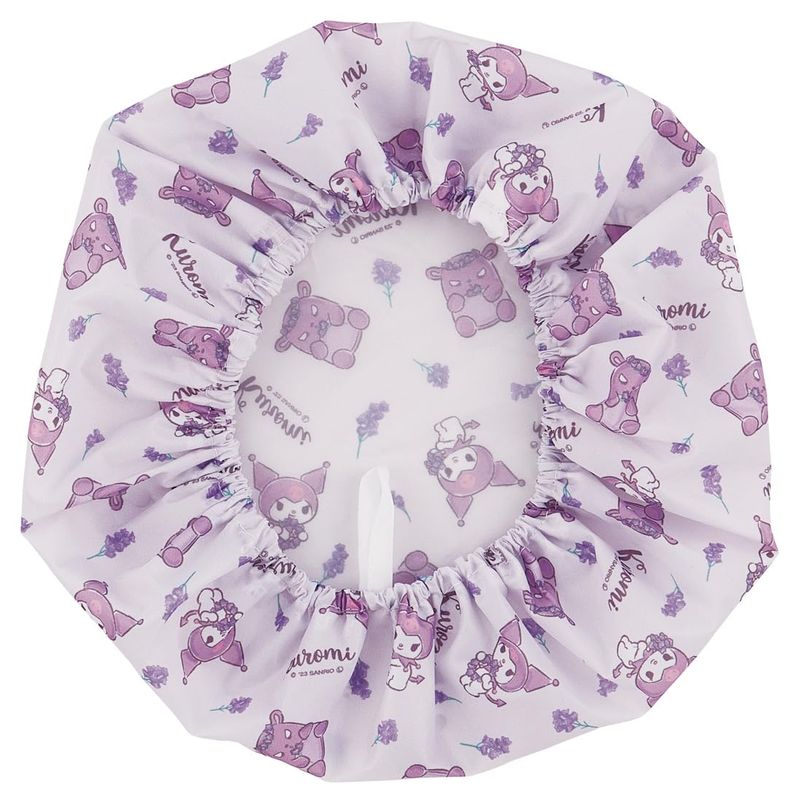 スケーター Skater 自転車用 サドルカバー 大きいサドルにも対応 撥水加工 クロミ フラワーリース サンリオ BSCV1-A