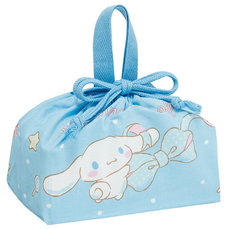 スケーター Skater 子供用 お弁当 巾着袋 マチ付き キッズ 日本製 サンリオ シナモロール ビッグリボン..