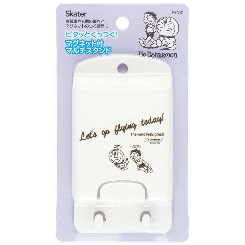 アイムドラえもん マルチスタンド スケーター 小物入れ マグネット付き 冷蔵庫 玄関 磁石 収納 整理 片付け デスク ペンスタンド Sanrio Doraemon PENS1