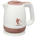 スケーター 電気ケトル 1 1L くまのがっこう EKT1 湯沸かしポット 電気ポット コードレス かわいい おしゃれ 一人暮らし プレゼント