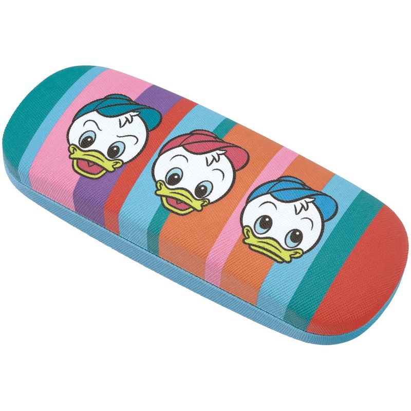 スケーター メガネケース レトロ ヒューイ ディズニー ハードタイプ 160mm 60mm 30mm 眼鏡ケース めがねケース メガネ入れ 子供 女性 プレゼント ギフト 旅行 お出かけ ZMC1